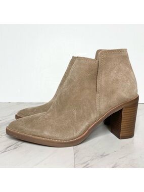 Dolce Vita Spade Mushroom Suede Bootie 6